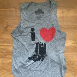 NWOT Urban Cowgirl Festival Tank